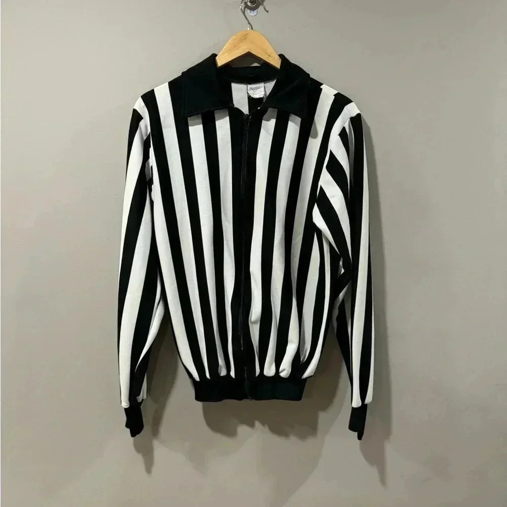 Vintage Zip  Up Professional CCM Referee Linesman Jersey